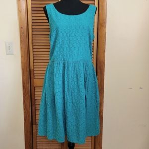 NWT Old Navy Women's Sleeveless Fit and Flare Dress Size 14